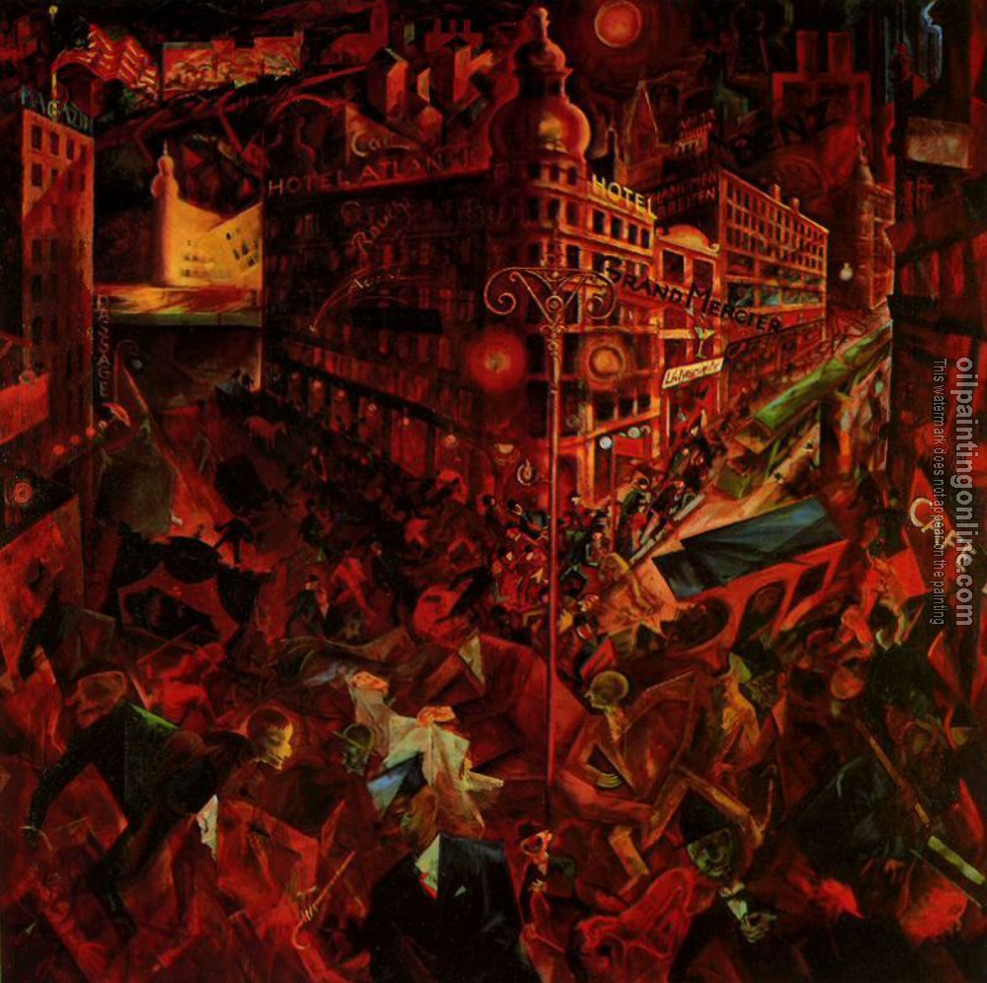 George Grosz - The City